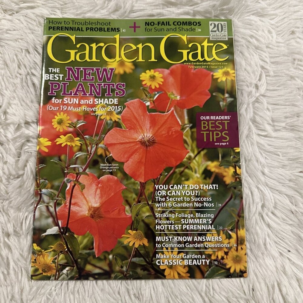 Garden Gate Magazine Feb 2015 Best Tips No Fail Combos